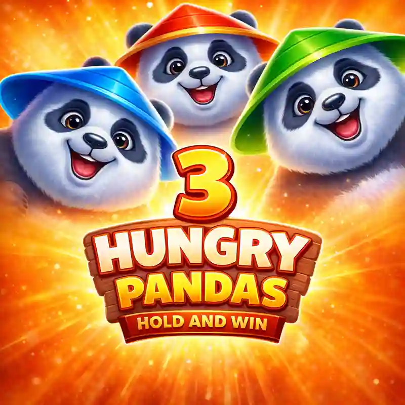 3 Hungry Pandas Slot Game on SG8 Casino